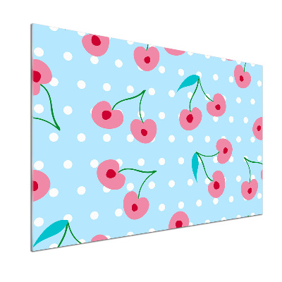 Panel antisalpicaduras Iconos de frutas