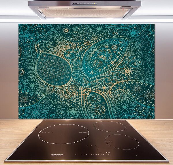 Panel de pared de cocina Fondo de adornos