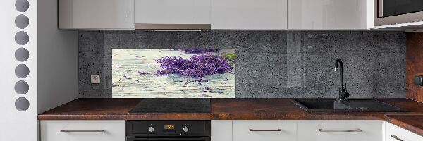 Panel de pared de cocina Lavanda