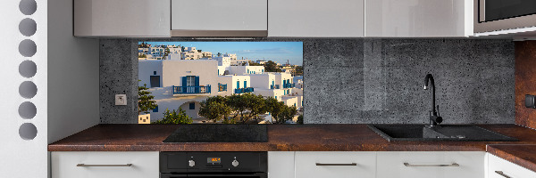 Panel de pared de cocina Mykonos, Grecia
