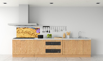 Panel de pared de cocina Inscripción de España