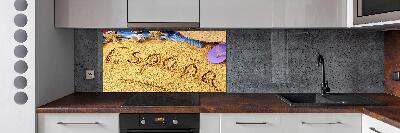 Panel de pared de cocina Inscripción de España