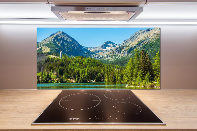 Panel para cocina Lago en las montañas