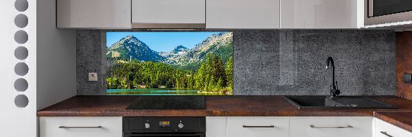 Panel para cocina Lago en las montañas