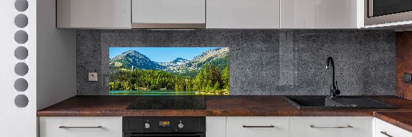 Panel para cocina Lago en las montañas