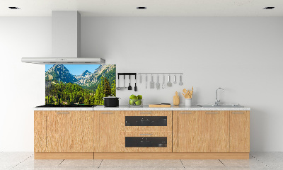 Panel para cocina Lago en las montañas