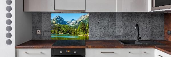 Panel para cocina Lago en las montañas