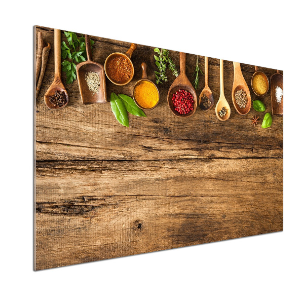 Panel para cocina Especias de madera