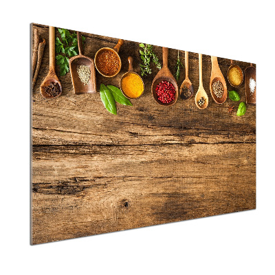 Panel para cocina Especias de madera