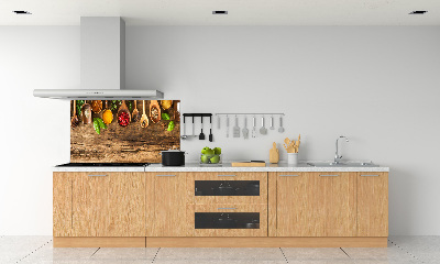 Panel para cocina Especias de madera