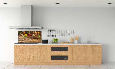 Panel para cocina Especias de madera