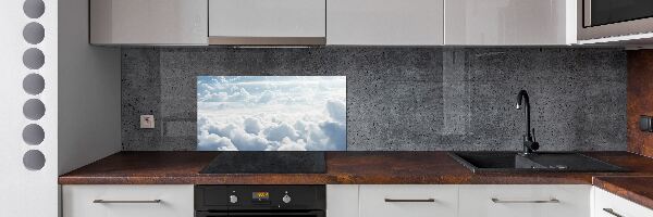 Panel de pared de cocina Nubes a vista de pájaro