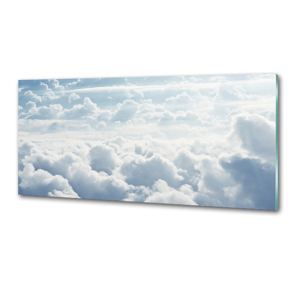 Panel de pared de cocina Nubes a vista de pájaro