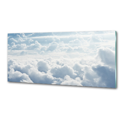 Panel de pared de cocina Nubes a vista de pájaro