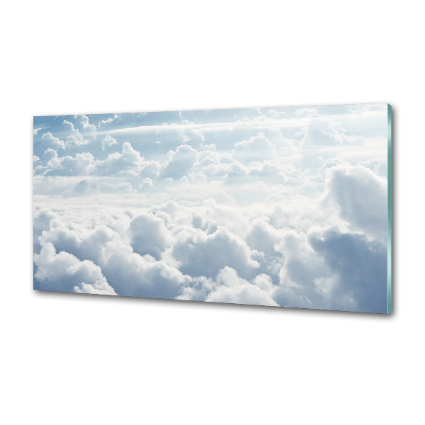 Panel de pared de cocina Nubes a vista de pájaro