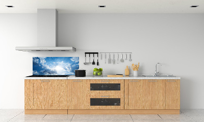 Panel para cocina Nubes en el cielo