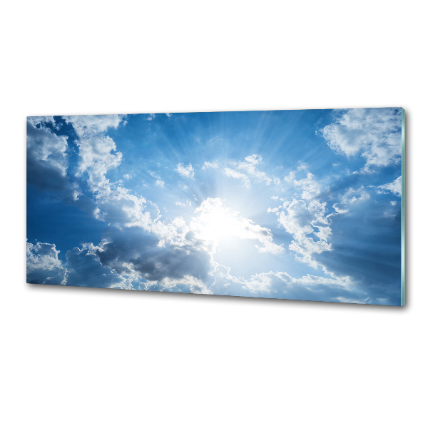 Panel para cocina Nubes en el cielo