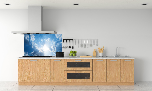 Panel para cocina Nubes en el cielo