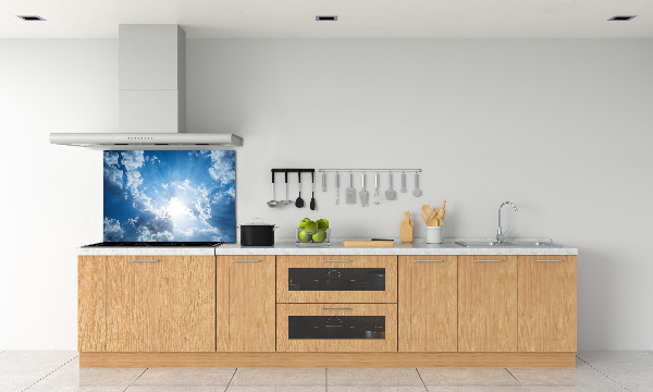 Panel para cocina Nubes en el cielo