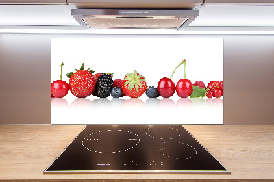 Panel antisalpicaduras Frutas en fila