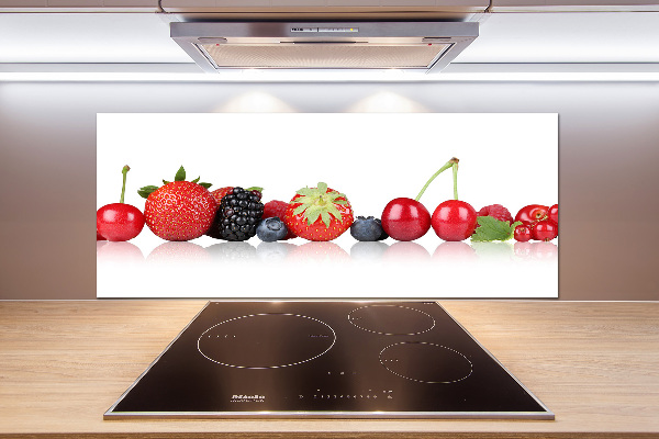 Panel antisalpicaduras Frutas en fila