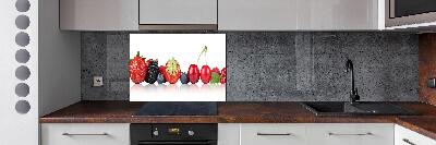 Panel antisalpicaduras Frutas en fila