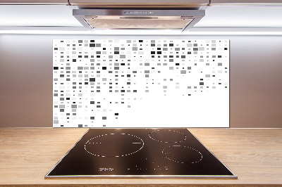 Panel antisalpicaduras Cuadrados de abstracción