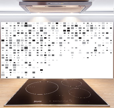 Panel antisalpicaduras Cuadrados de abstracción