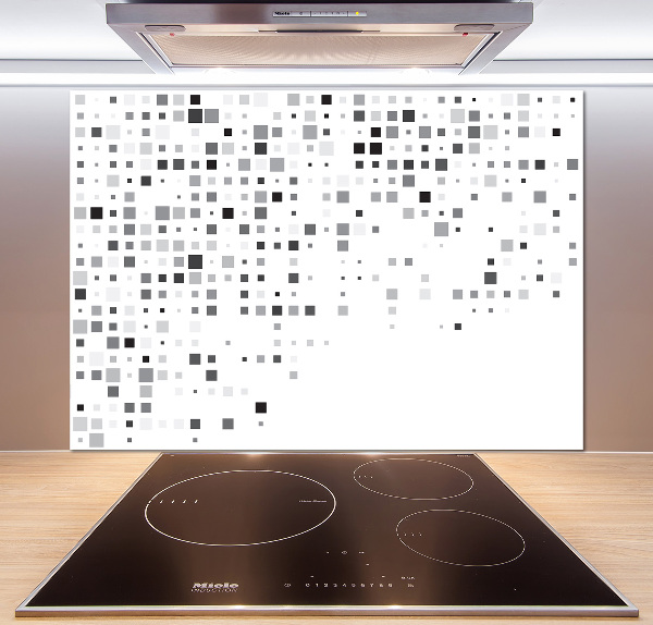 Panel antisalpicaduras Cuadrados de abstracción