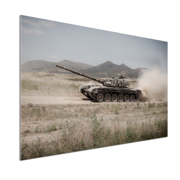 Salpicadero de cocina Tanque en el desierto