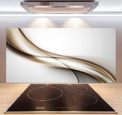 Panel para cocina Ola marrón