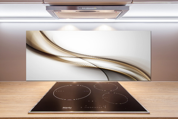 Panel para cocina Ola marrón