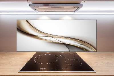 Panel para cocina Ola marrón