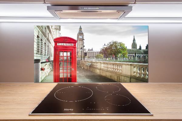 Panel antisalpicaduras Teléfono público