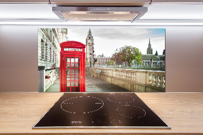 Panel antisalpicaduras Teléfono público