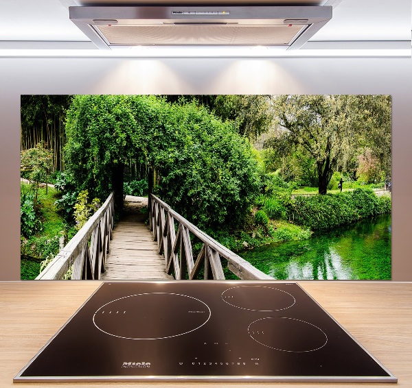 Panel para cocina Puente sobre el río