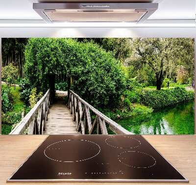 Panel para cocina Puente sobre el río