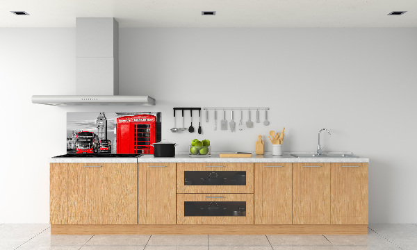 Panel antisalpicaduras Autobuses rojos