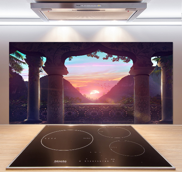 Salpicadero para cocina Arquitectura oriental