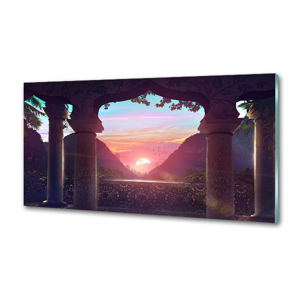 Salpicadero para cocina Arquitectura oriental