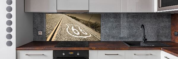 Salpicadero para cocina Carretera en California