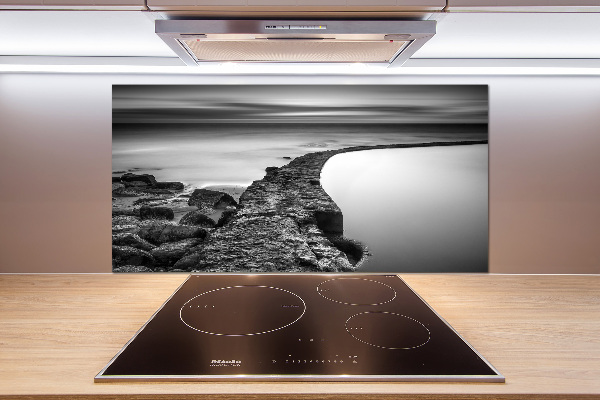 Salpicadero de cocina Playa rocosa