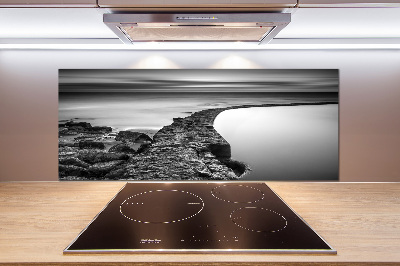 Salpicadero de cocina Playa rocosa