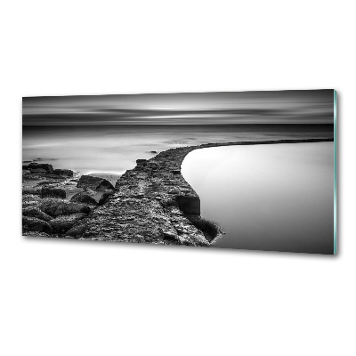 Salpicadero de cocina Playa rocosa