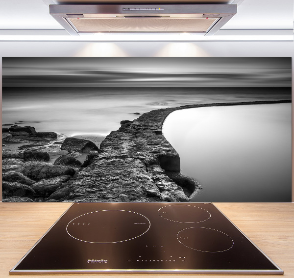 Salpicadero de cocina Playa rocosa