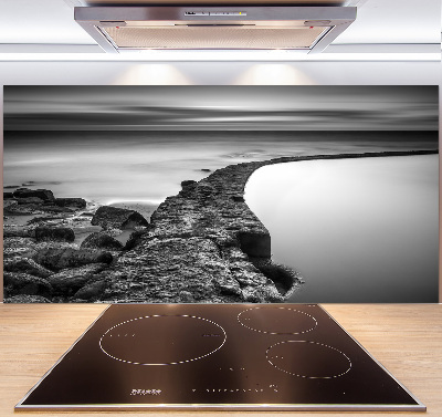 Salpicadero de cocina Playa rocosa