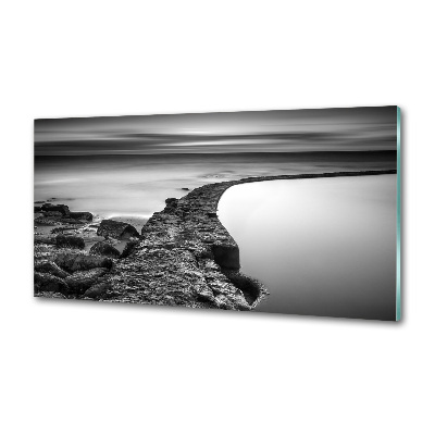 Salpicadero de cocina Playa rocosa