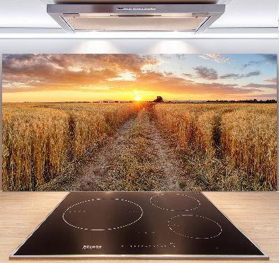 Panel para cocina campo de trigo