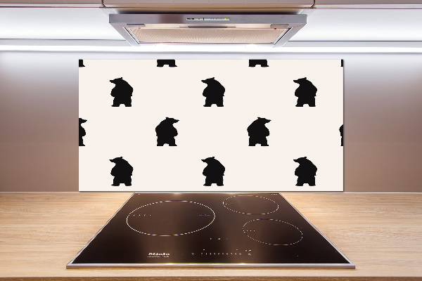 Panel antisalpicaduras Osos