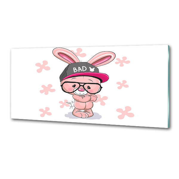Panel para cocina Conejo con sombrero
